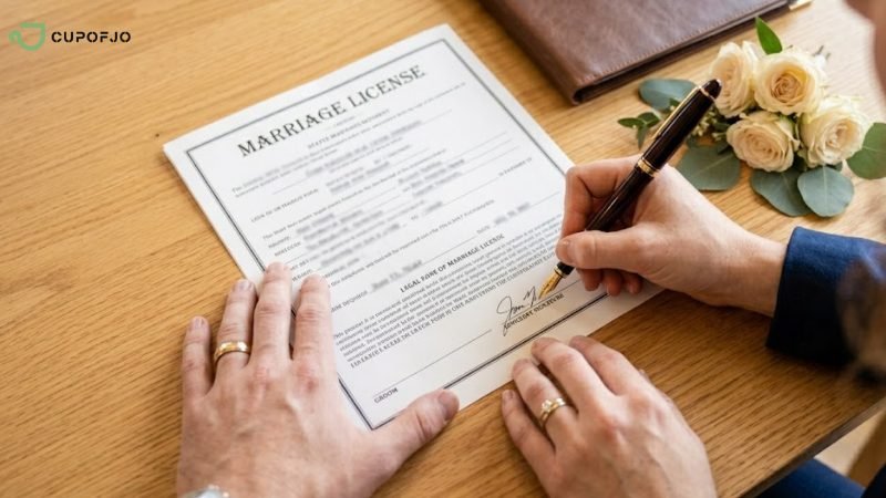 Signing the marriage license correctly is one of the officiant’s most important responsibilities.