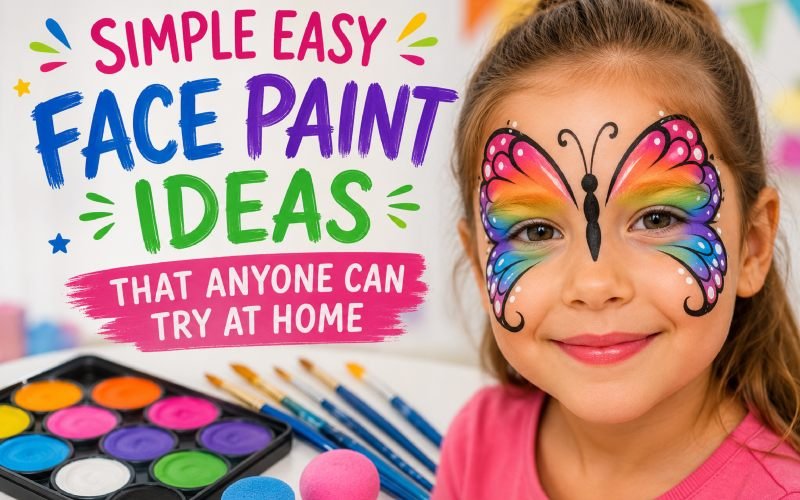 easy face paint ideas