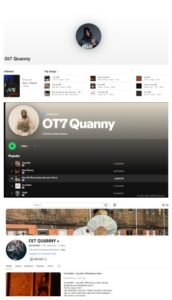 OT7 Quanny on Social Media 