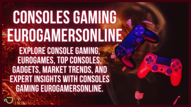 Consoles Gaming EuroGamersOnline