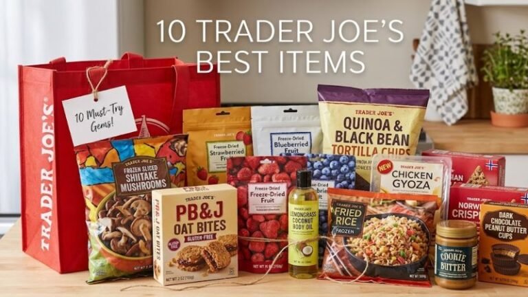 trader joe's best items